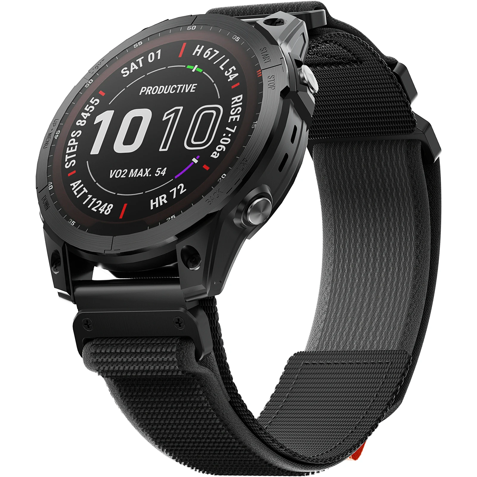 Garmin 26mm Trail Loop Nylon Easy Fit Strap Wristband Replaceable Watch Band For Fenix5XPlus/6X/6XPro/7X Quick Release Bracelet