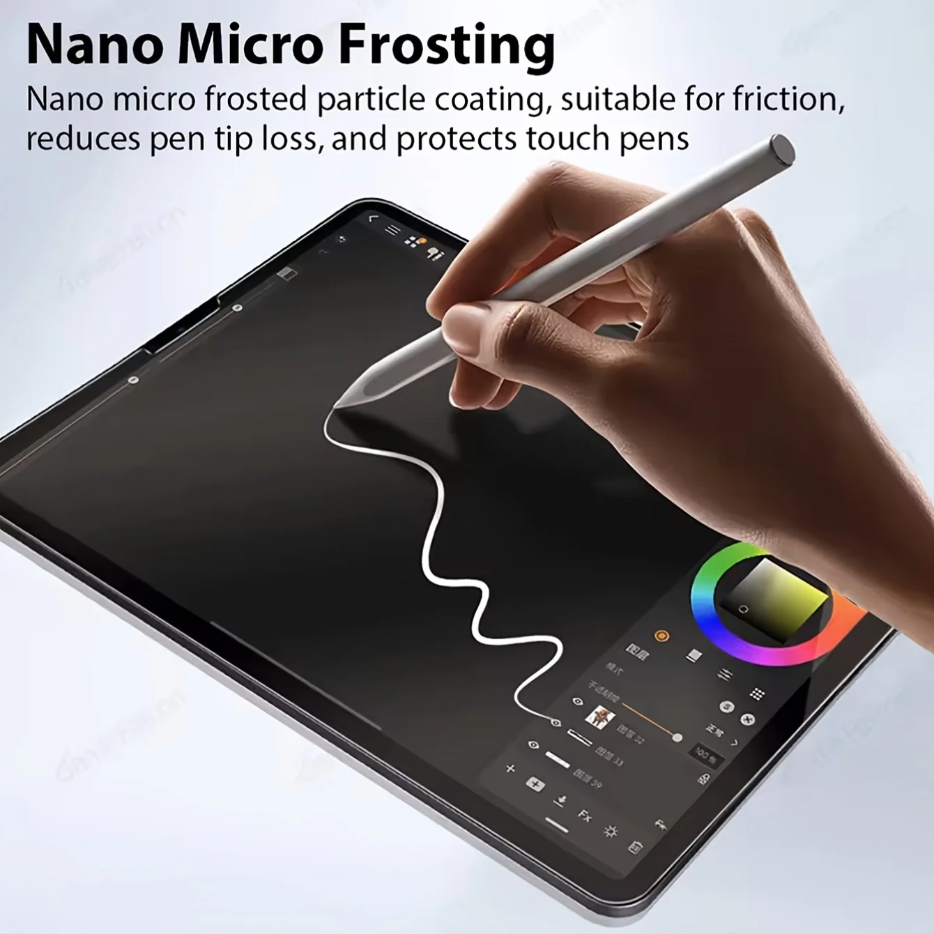 Matte Paper-Like Screen Protector for iPad Tablets (2-Pack)
