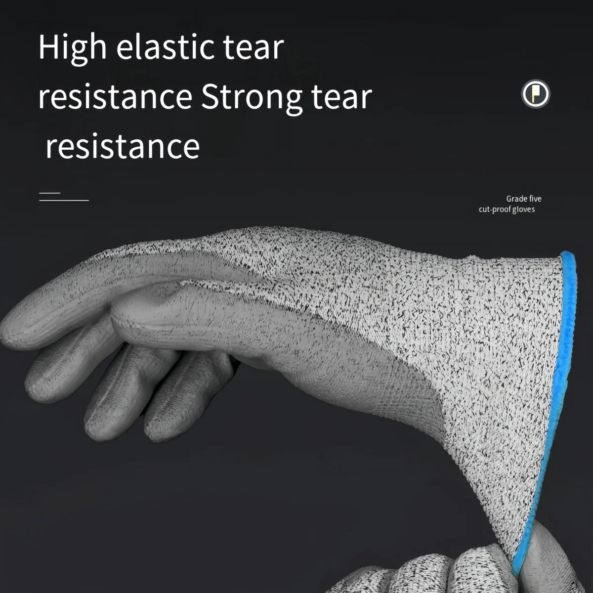Anti Cut Gloves Cut Resistant Gloves Nitrile Gloves Protective Gloves 1 pair Cut-Resistant Gloves Non-Slip Grip Durable Nitrile Foam Coating Touchscreen Compatible 3D-Comfort Fit