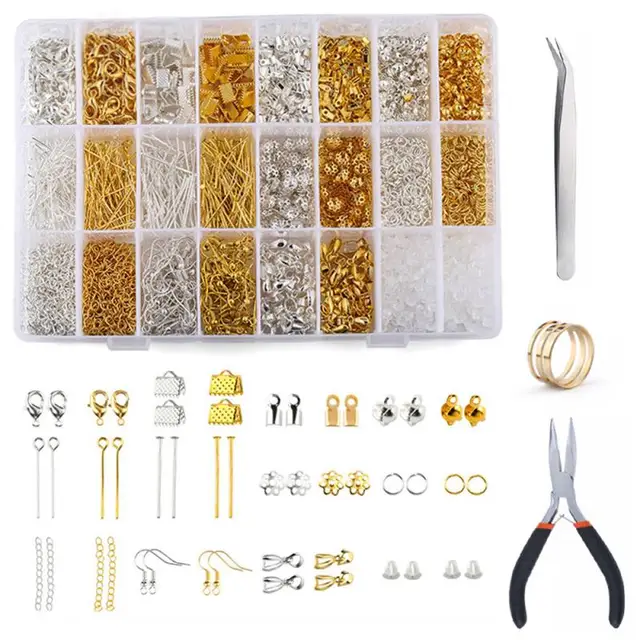 Jewelry Making Supplies Kit Accessories  Diy Jewelry Making Accessories  Tools - Jewelry Findings & Components - Aliexpress