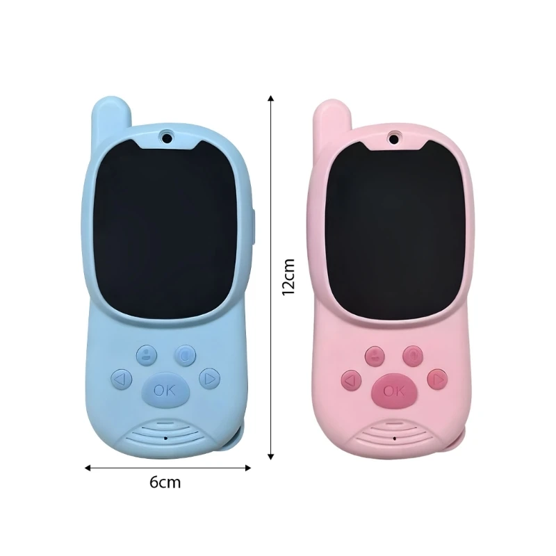 어린이를 위한 720P 비디오 인터컴 시스템 영구 플라스틱 건물 단순 규제 음악 플레이어 15UB