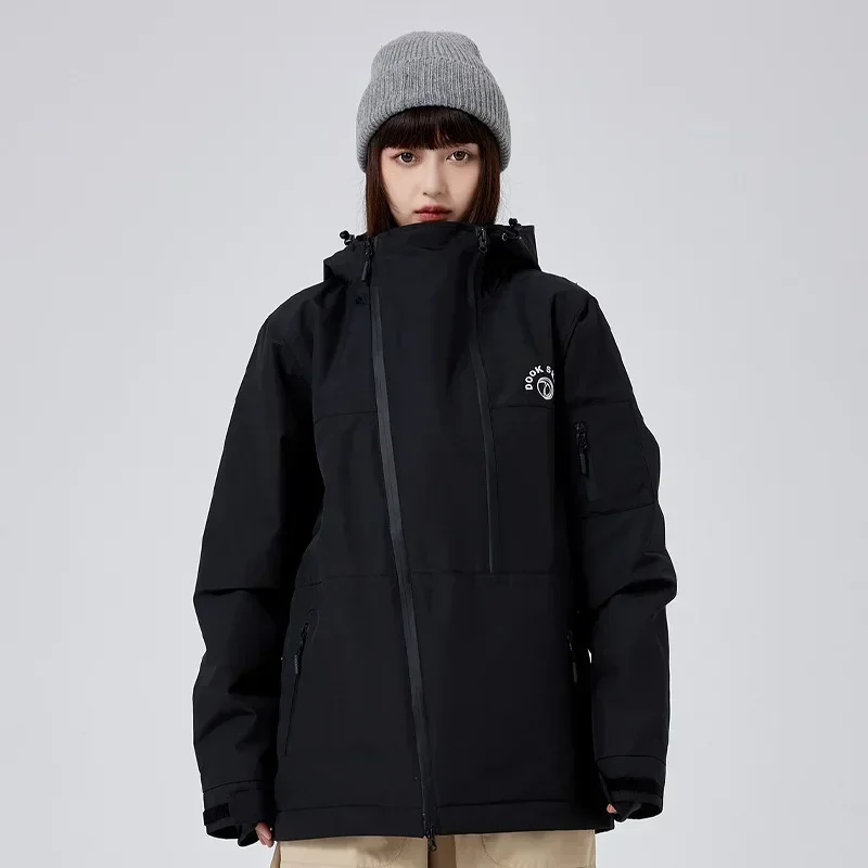 Thickened Durable Warm Skiing Jackets New Women's Men's Waterproof Windproof Snowboarding Tops Clothes Outdoor Ski Coat