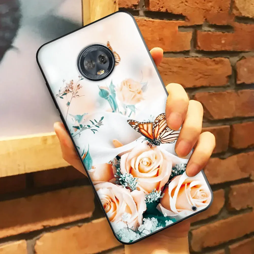 Premium Shockproof Marble Black Silicone Case - Sleek Protective Cover