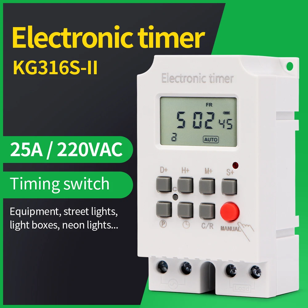 Programmable Digital Timer Switch Relay: The Ultimate Smart Control ...