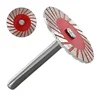 40mm  Cutting Disc 6mm Shank Circular Saw Blade Sanding Disc Grinding Wheel For For Wood Metal Stone Granite Marble