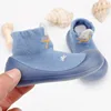 Waterproof Baby Sneakers Spring Summer Newborn Walking Shoes Rubber Bottom Anti-slip Kids Booties Soft Soled Children Socks Shoe 5