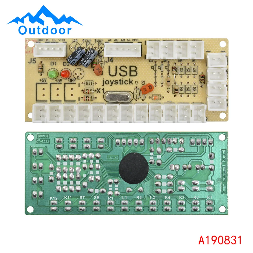 DIY Arcade Joystick Circuit Board Kit - USB Edition