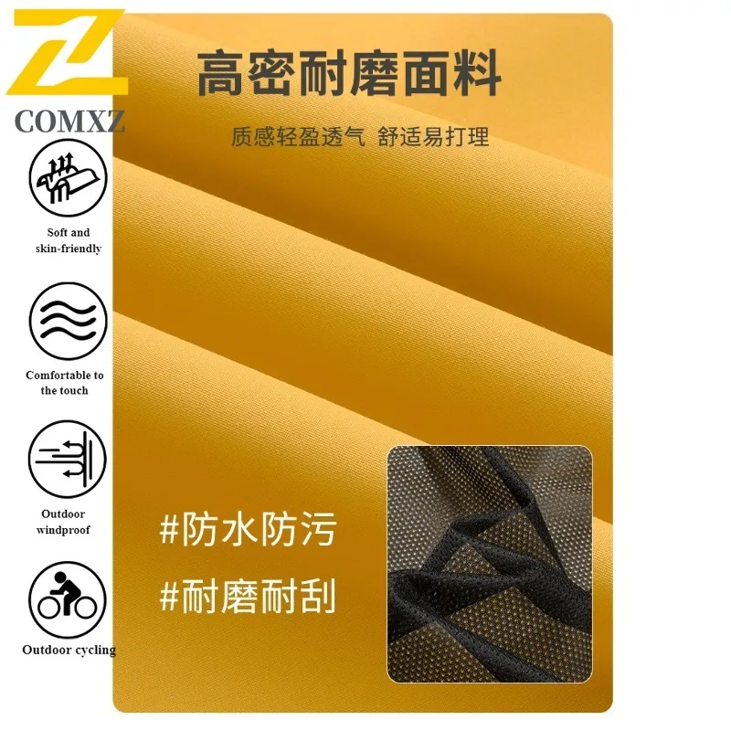 Autumn Workwear Jacket Water-Resistant Windproof Outdoor Coat for Teens Hiking Camping Fishing Durable Lightweight Utility Top