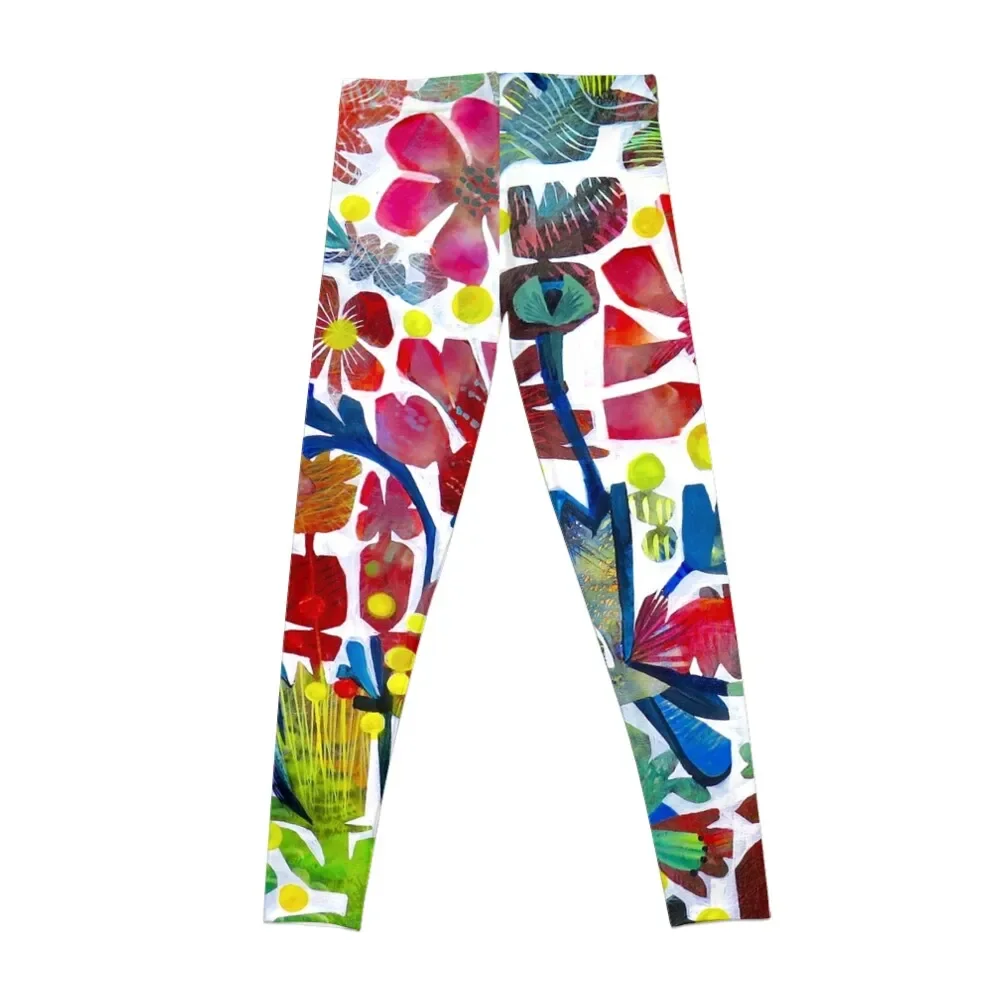 Fresh flowers Leggings sports tennis for Fitness's gym clothes Womens Leggings