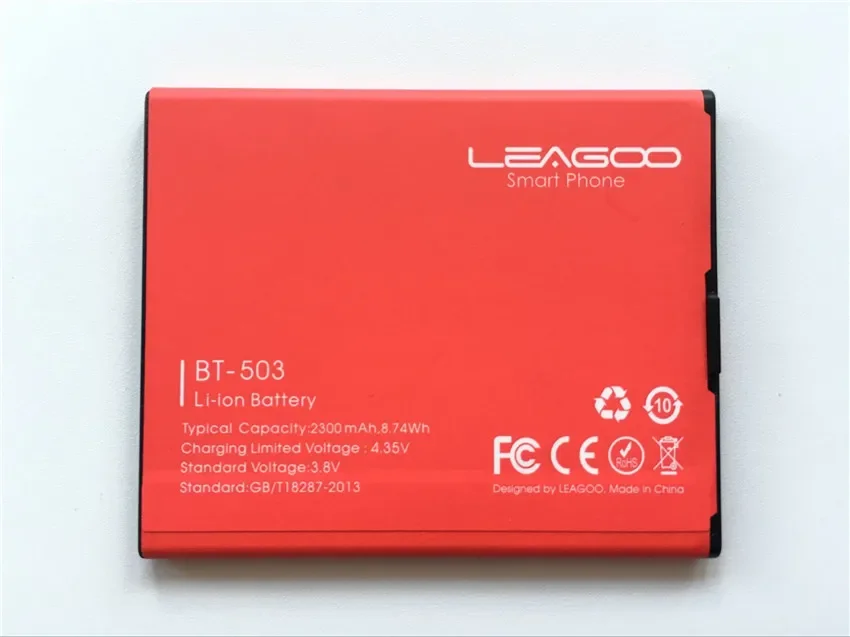 

100% Original Leagoo Z5 Battery Replacement BT-503 2300mAh BT503 Li-ION Smart Phone Parts for Leagoo Z5L/Leagoo Z5 Lte
