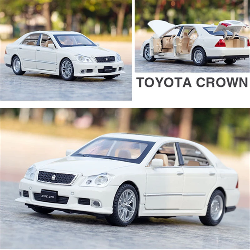 1:32 Toyota Crown coche clásico de aleación modelo de coche