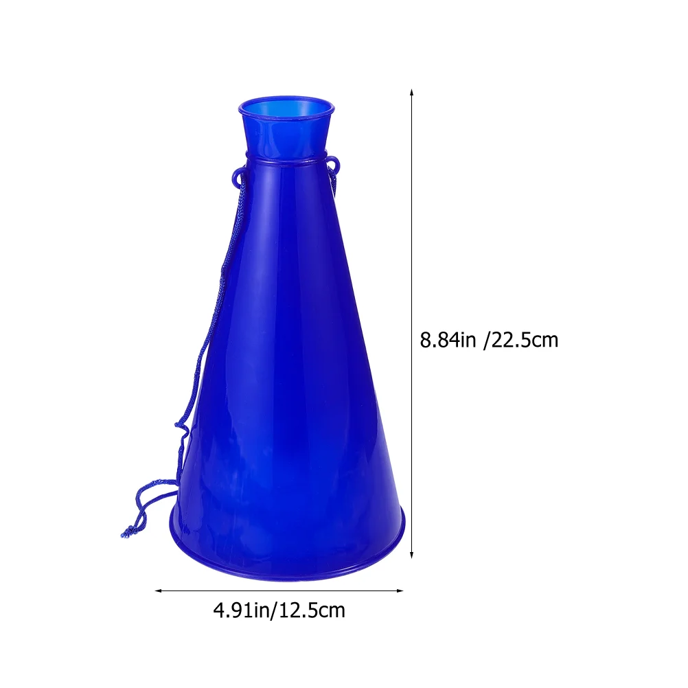 4 Pcs Cheering Megaphone Plastic Fan Horns Soccer Game Props Kids Toys Party Favors Trumpet Playthings Cheerful For