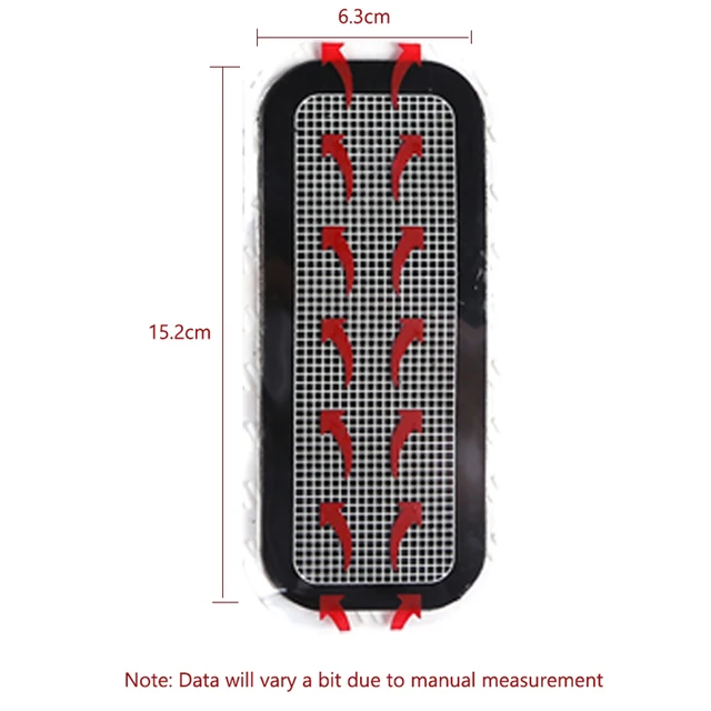 Electrode Gel Pads Sheet Pads for Tens Machine Body Slimming Massager  for Arm Abdominal Abs Toner Massage Replacement 3