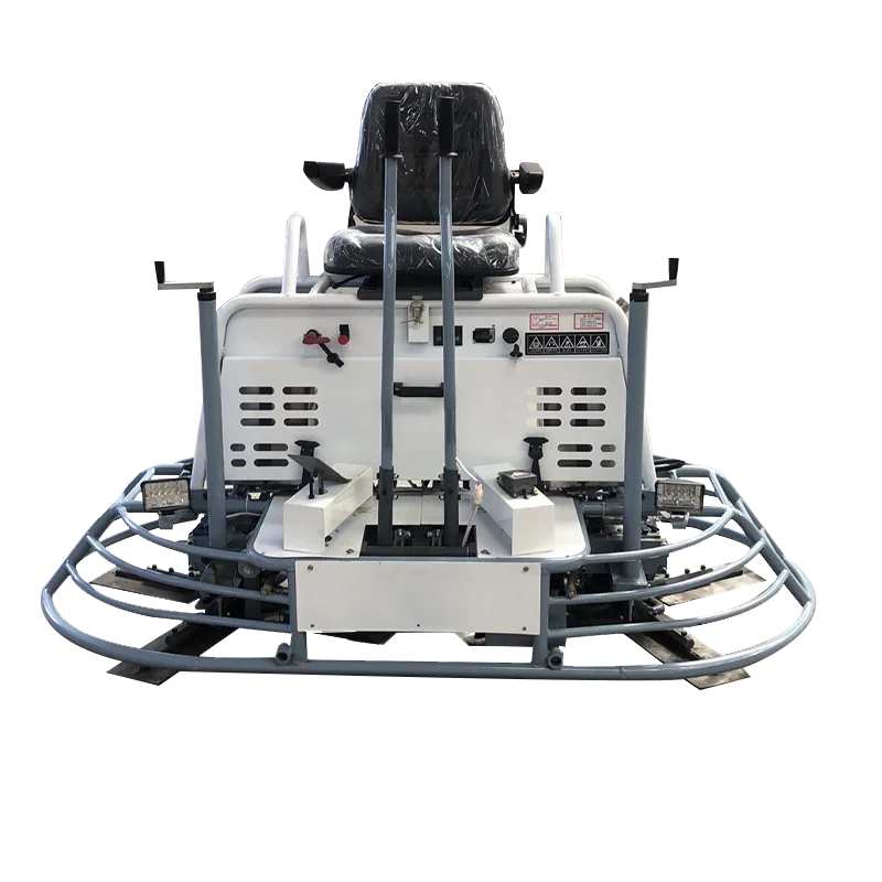 48 in Concrete Vibrating Ride On Power Trowel 1200MM Float Pan Concrete Helicopter Power Trowel Road Leveling Machine