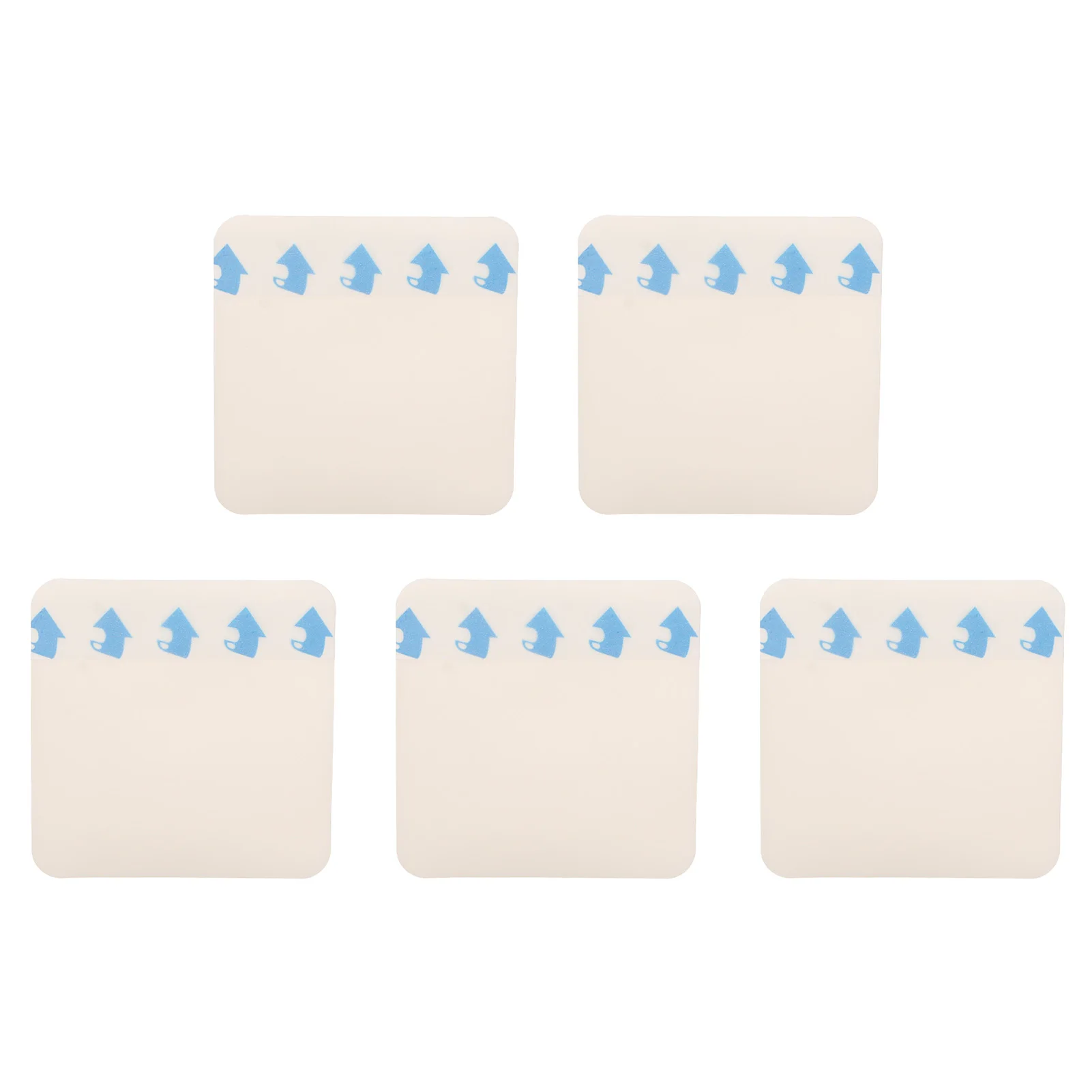 

5Pcs Ultra Thin Hydrocolloid Dressing Patches Wound Dressing Adhesive Breathable Waterproof Transparent Pad Help Wound Healing