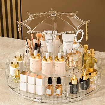 360 Degree Rotation Makeup Organizer 1