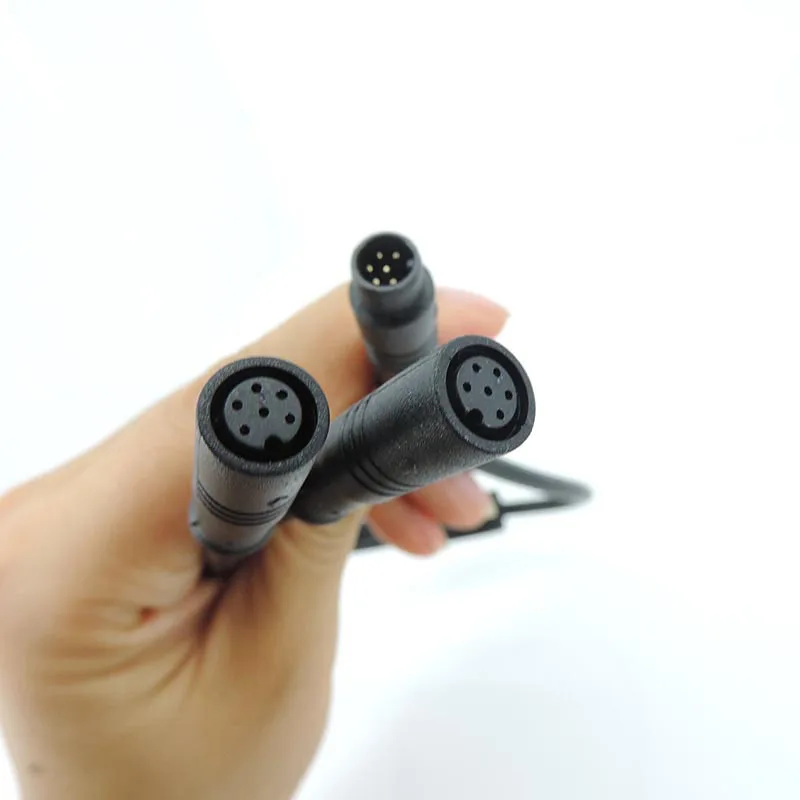 Câble D'Extension Séparateur Y 2 Pin Pour Vélo Électrique | Connexion Étanche Pour Lampes, Capteurs