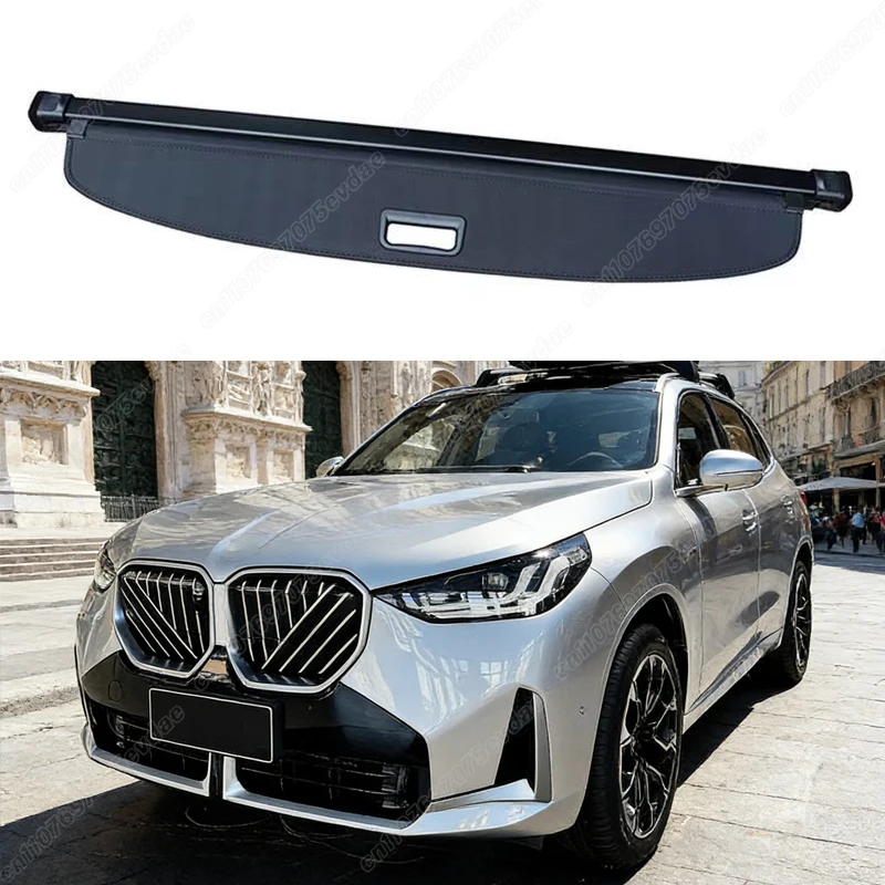 BMW X1 X3 X5 1999-2026년식 차량용 접이식 트렁크 카고 커버, 러기지 프라이버시 보안 쉴드, 택배 선반, 자동차 내부 키트