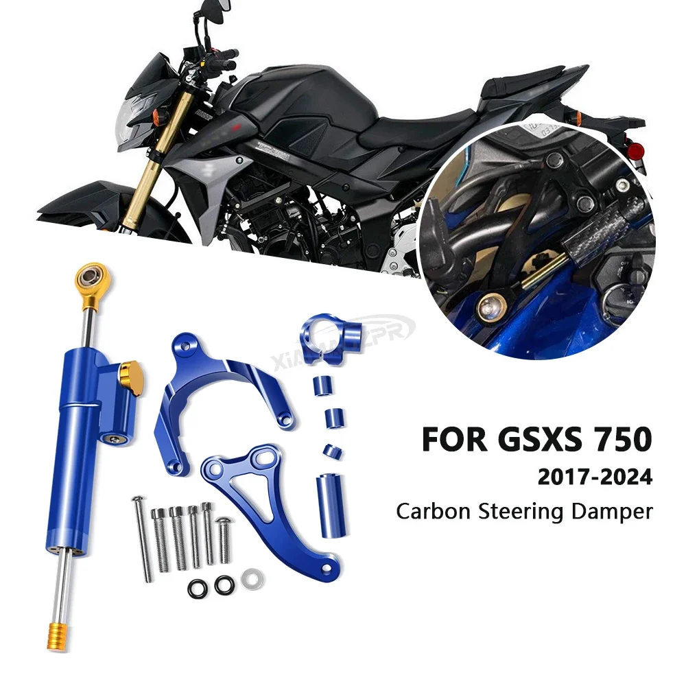 に適合するスズキ GSX-R GSXR600 GSXR750 K1 K4 2001-2005 に適合する オートバイ ステアリング スタビライザー スズキ GSXR600 GSXR750 K1 K4 2001-2005用 オートバイ用ステアリングスタ