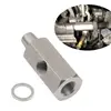 Oil Pressure Sensor Tee Adapter 1/8NPT 1/8BSPT M10 M14 M12 1.5 to 1/8 NPT Turbo Supply Feed Line Gauge 2