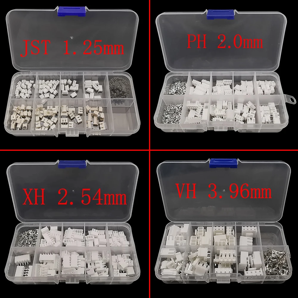 JST 1.25/PH2.0/XH2.54/SM2.54/JST SYP 2 P/VH3.96 ปลั๊ก + ซ็อกเก็ตหญิงพลาสติก Terminal Pin Header สายไฟเชื่อมต่อ 1
