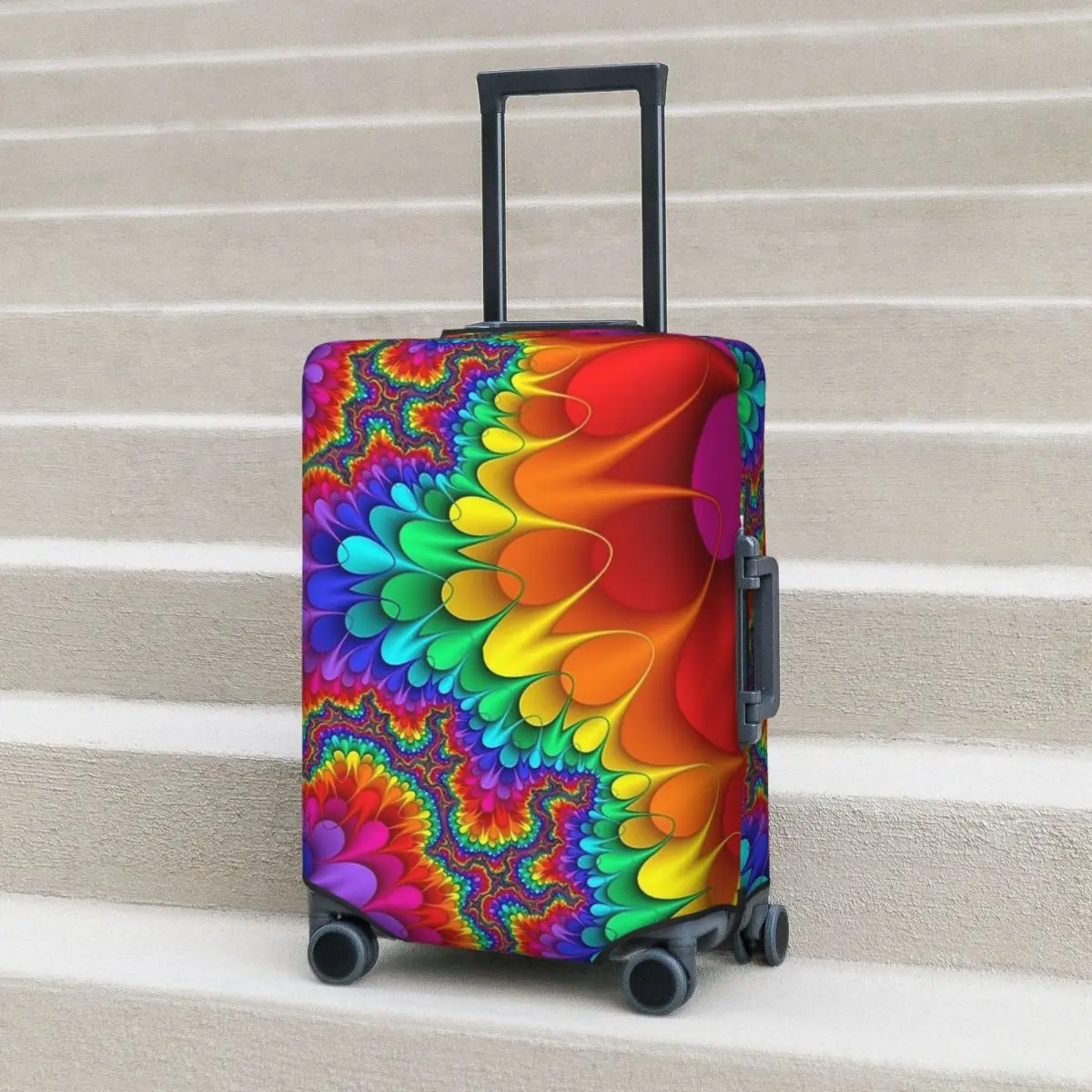 Rainbow Splash Suitcase Cover Luggage Cover