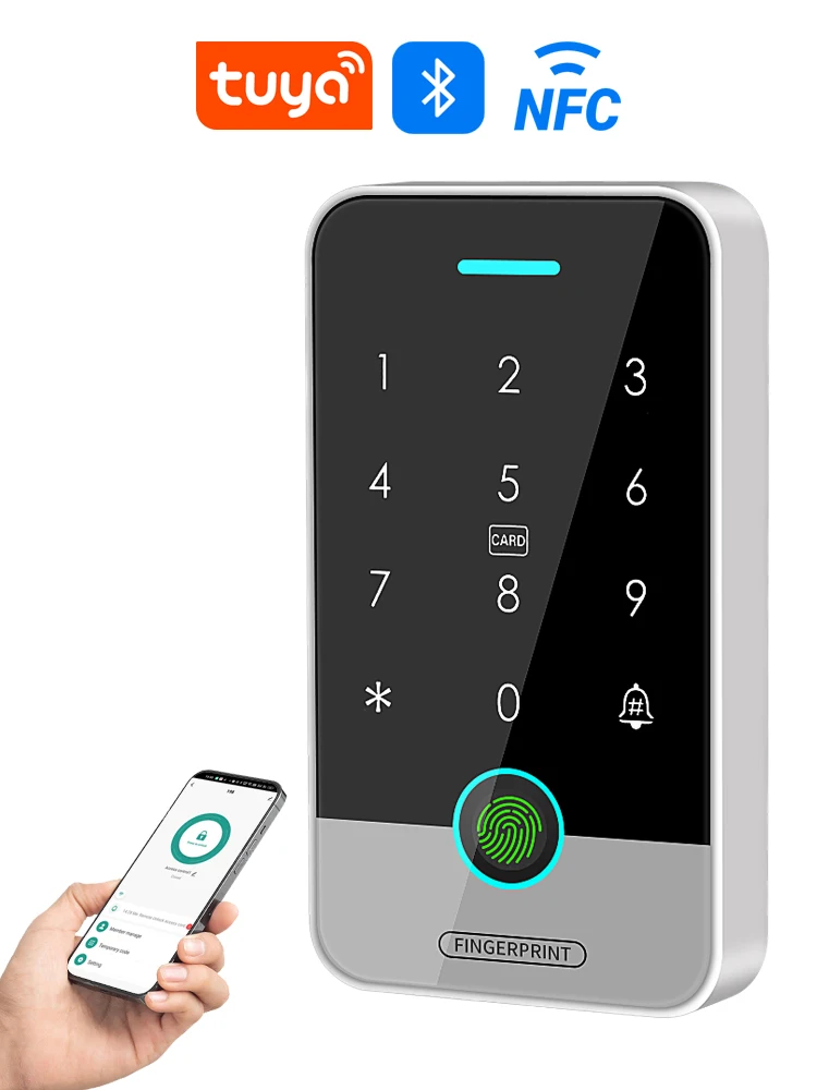 Tuya APP 125 كيلو هرتز + 13.56 ميجا هرتز بصمة الوص...