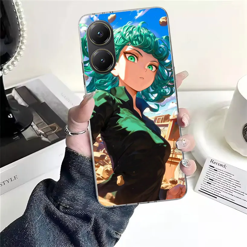 One P-Punch-Man Tatsumaki Soft Phone Case