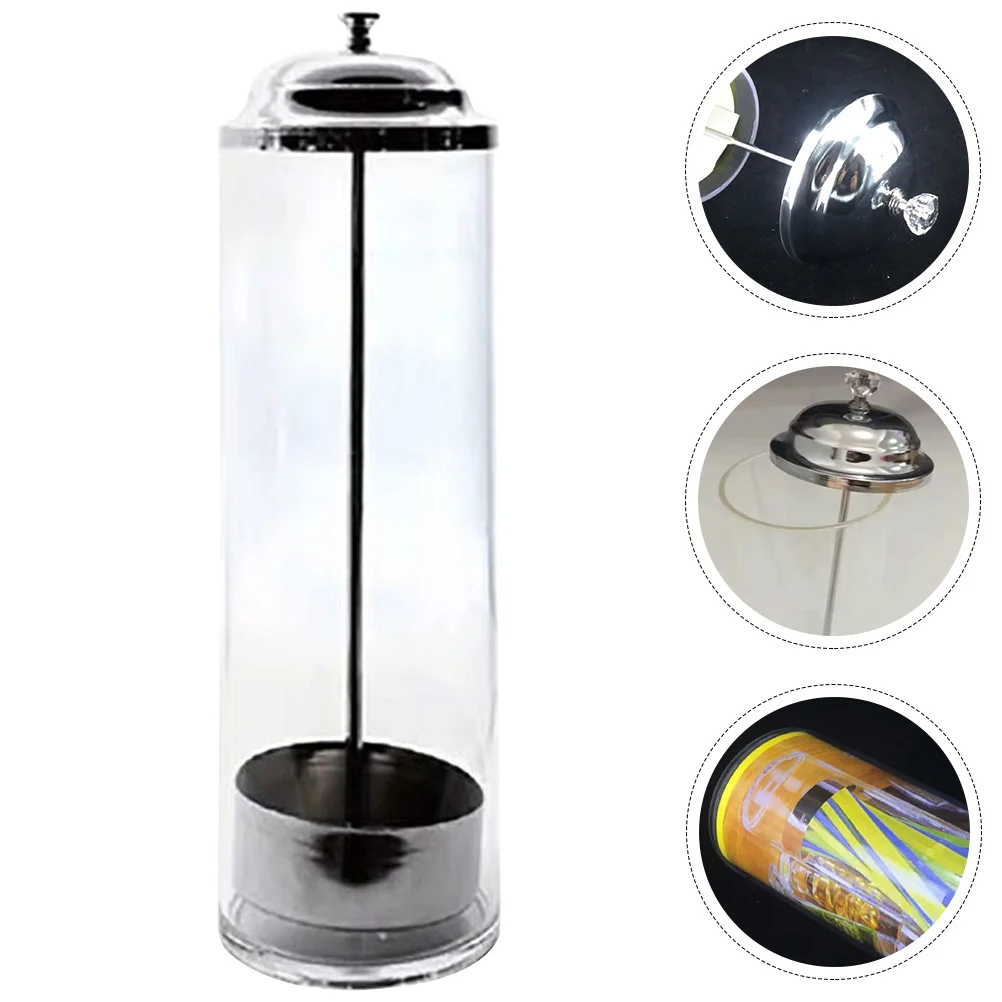 

Multi-Use Straws Dispenser Stand Plastic Makeup Brush Holder Drinking Straw Organizer Container Home Kitchen Spoons Bucket