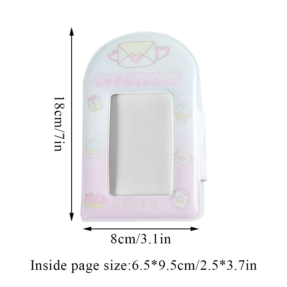 Cartoon Photo Album 32 Pockets 3 inch Photocard Holder Cute Puppy Mini Instax Photos Collect Book Korean Idol Photo Card Holder 4