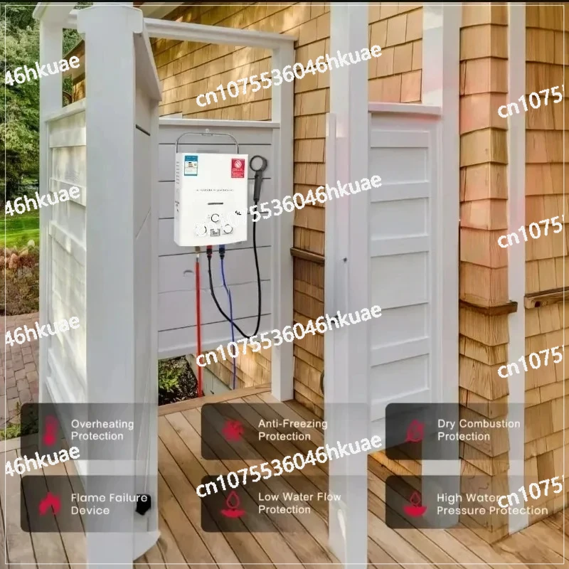 Propane LPG Gas Tankless Water Heater 4