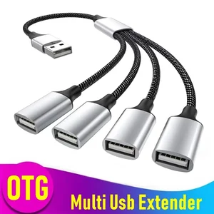 Разветвитель USB Type-C с 4 портами и поддержкой OTG