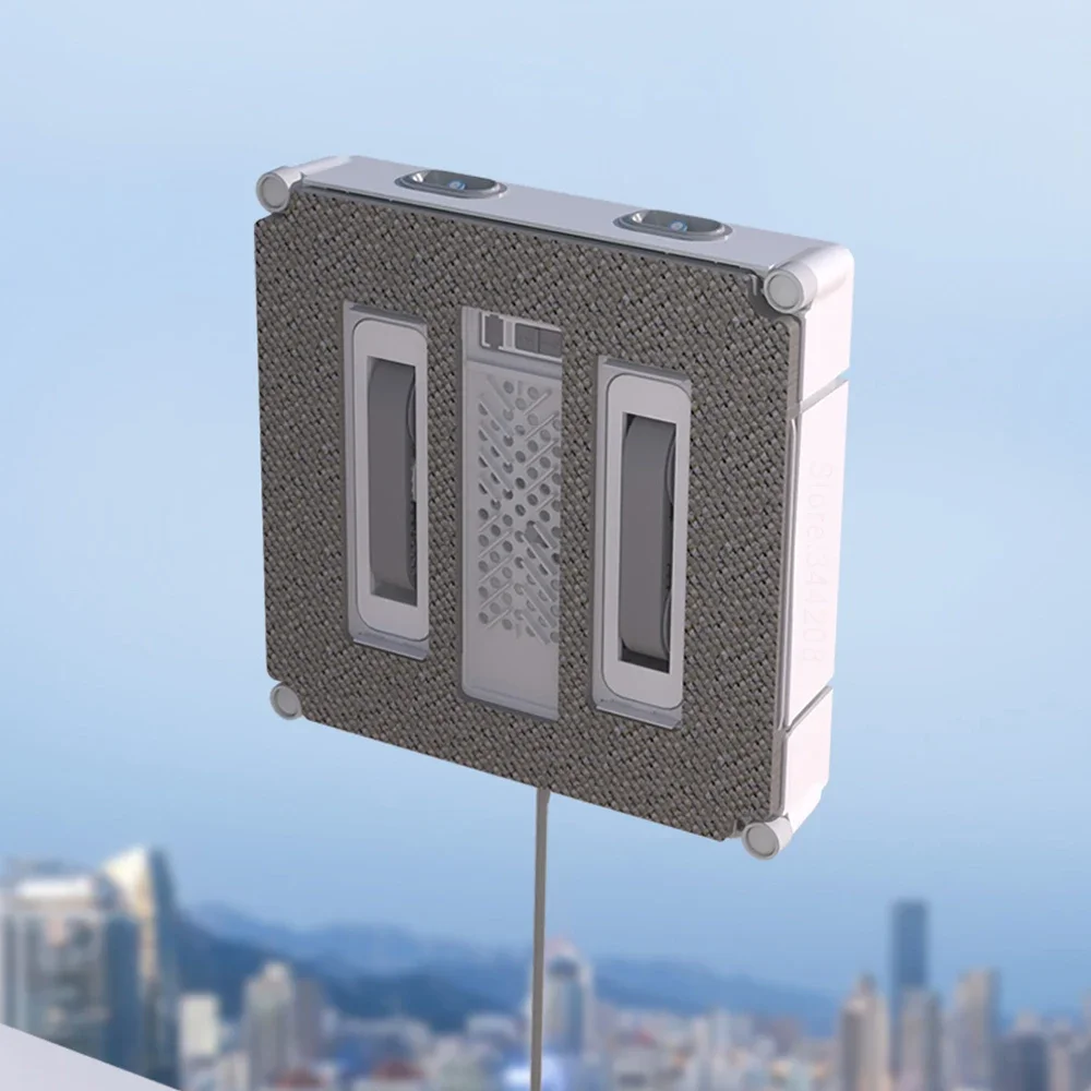 2024 New HUTT Electric Robot Window Cleaners W9 Smart Frequency Conversion Multi-facade Water Spray Home Glass Tile Wall Vacuum 5