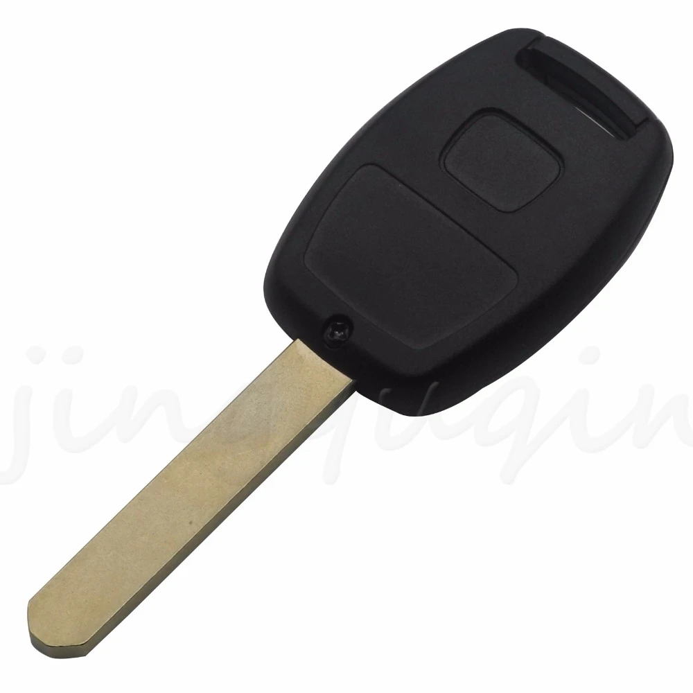 jingyuqin Replacement Remote Car Key 2/ 3 Buttons & 433MHz & ID46 Chip-FOB for Honda Cr-V Civic 2005 2006 2007