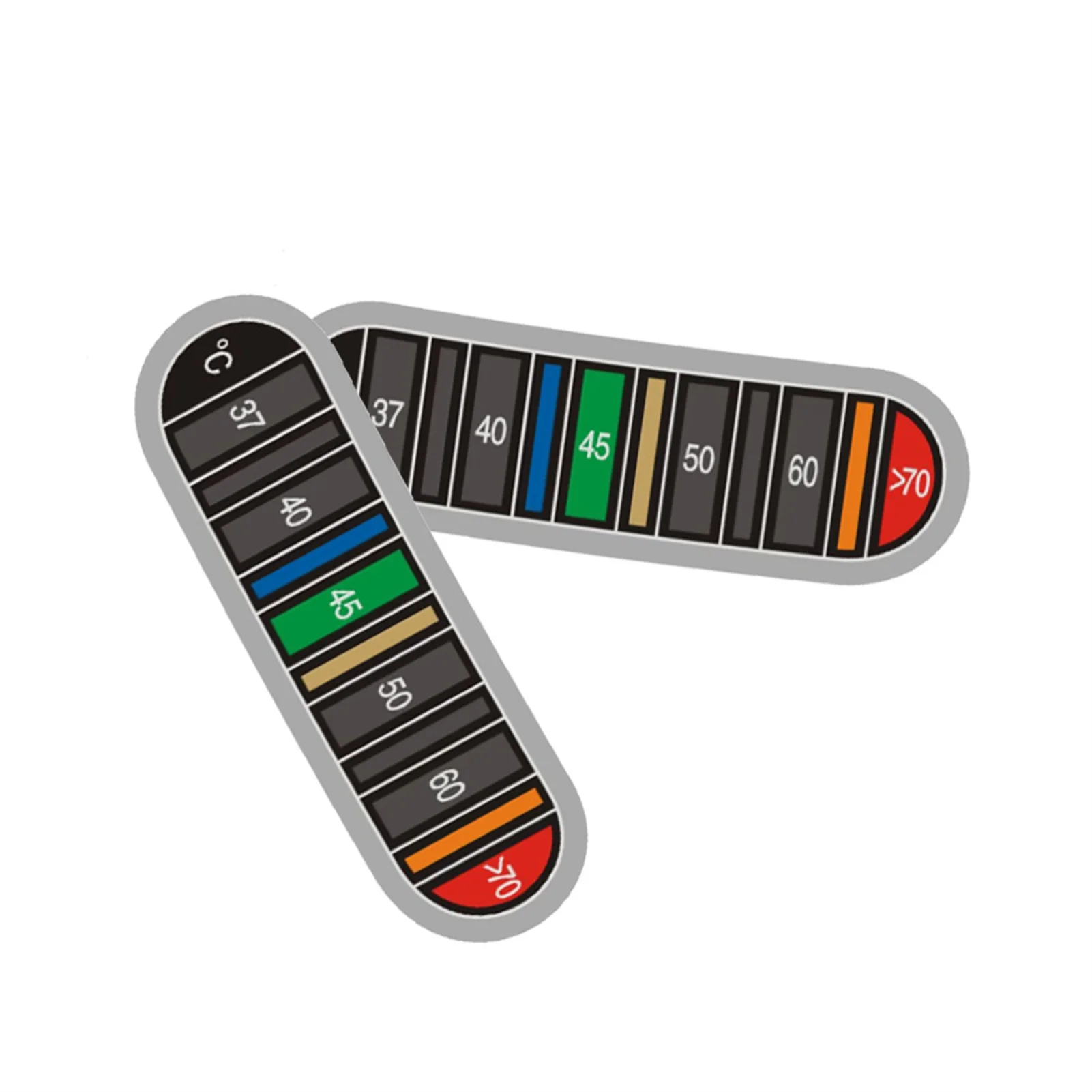 Liquid Thermometer Stickers Adhesive Strip Brewing Thermometer Strip