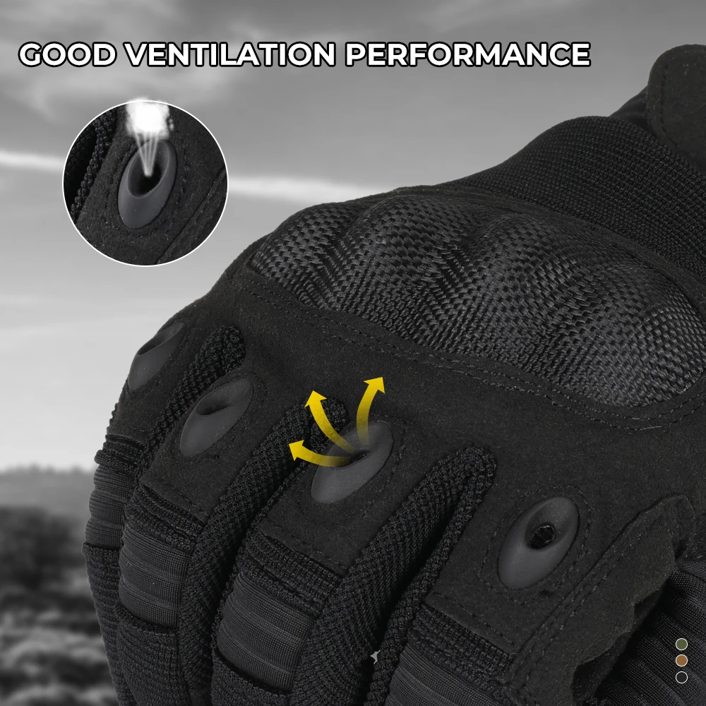 Touch Screen Tactical Gloves Outdoor Sport Paintball Shooting Hunting Airsoft Combat Anti-Skid Work Protection Full Finger Glove