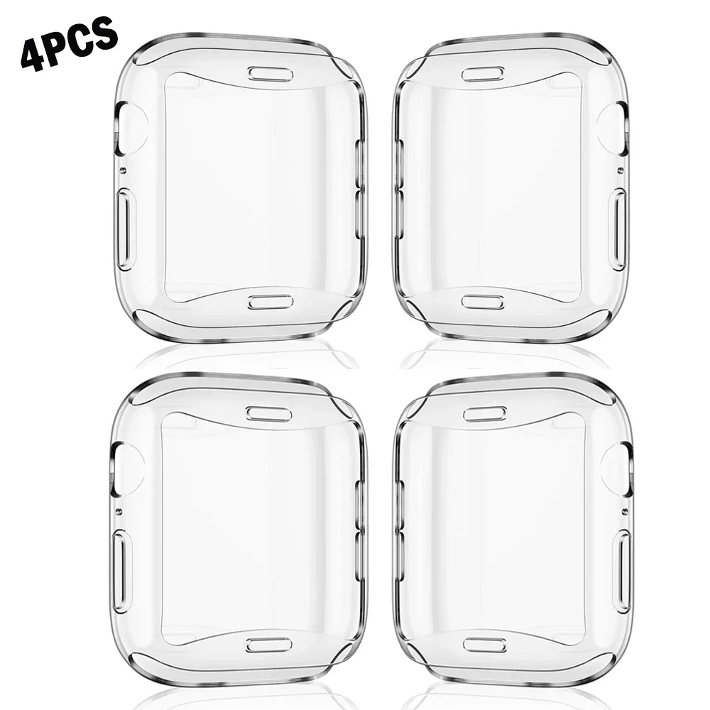 Premium Transparent TPU Screen Protector Cover for Smartwatches, Pack of 1-5