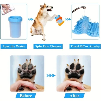 Portable Pet Paw Cleaner Cup 1