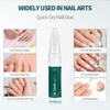 Nailpop Portable Nail Glue Gel with Remover Kit Quick-Drying Nail Adhesive for Press on Nails,Fake Nail Tips Gel Glue 4/8/12pcs 4