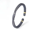 M Ö Bius Ring Adjustable Bangles Silver Plated High End Male Personalized Retro Cuff Bracelet Hip Hop Party Jewelry Gift 2