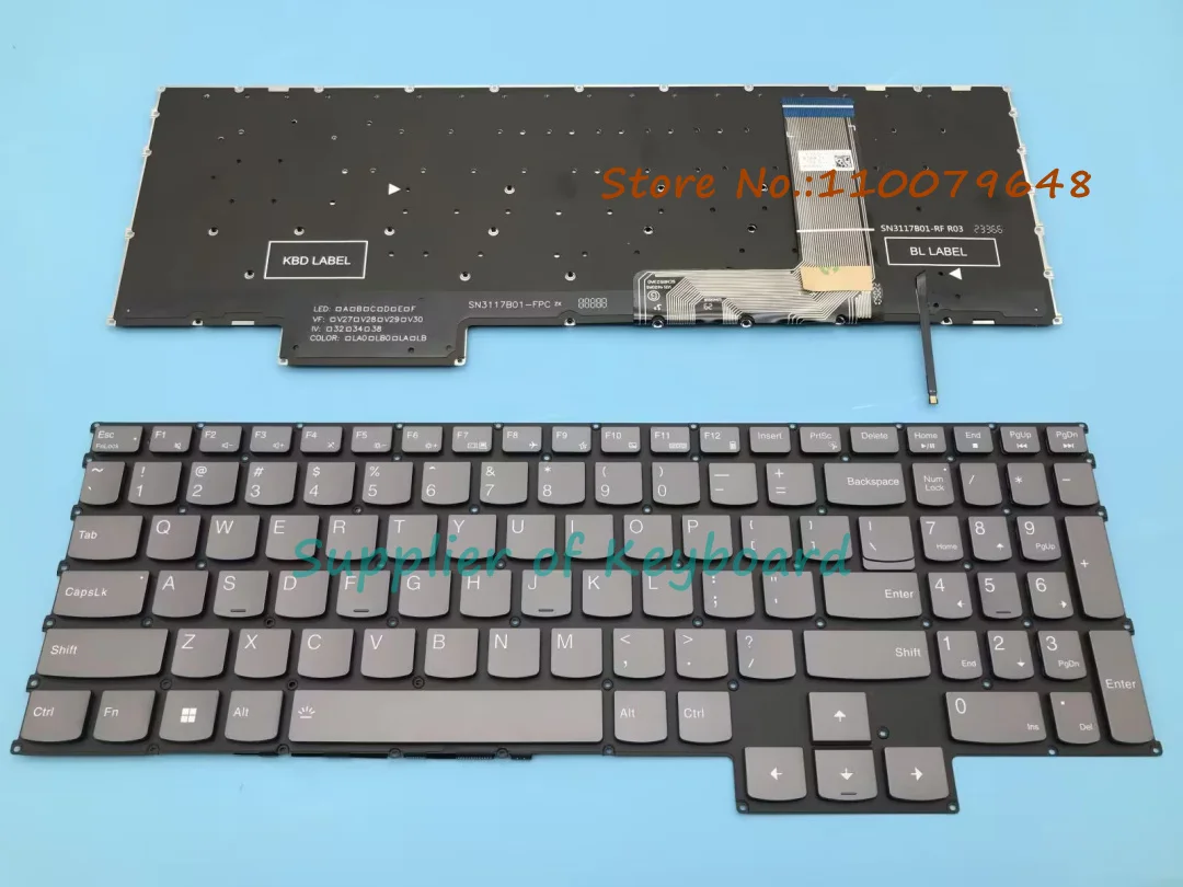 

NEW For Lenovo Y7000P IRH8 R7000P 2023 G5000 APH8 Legion LOQ 15APH8 Laptop English Keyboard Backlit