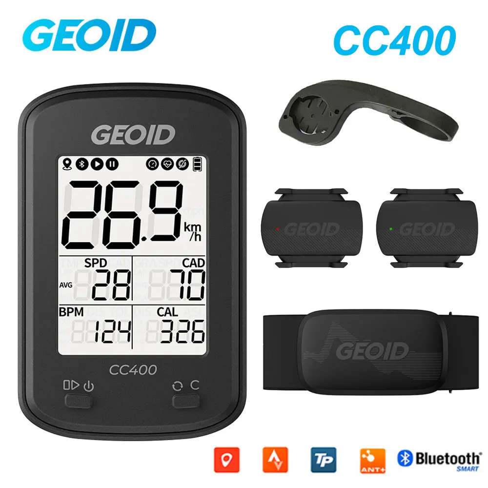 GEOIDCC400GPSbisikletbilgisayarsugeirmezbisikletkilometre