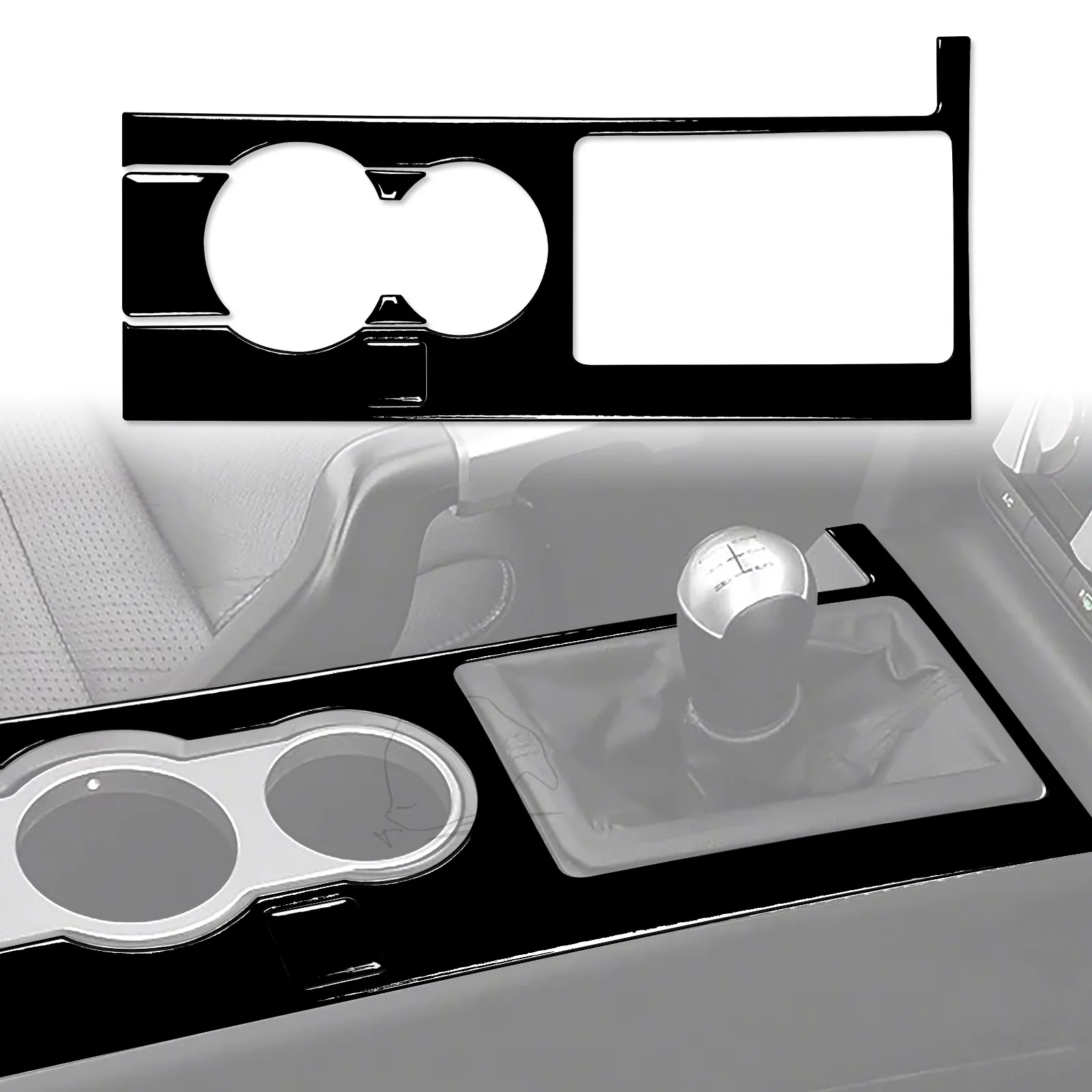 Per Ford Mustang 2005 2006 2007 2008 2009 Pannello Del Cambio Decorazione Copertura Trim Sticker Accessori Auto Abs