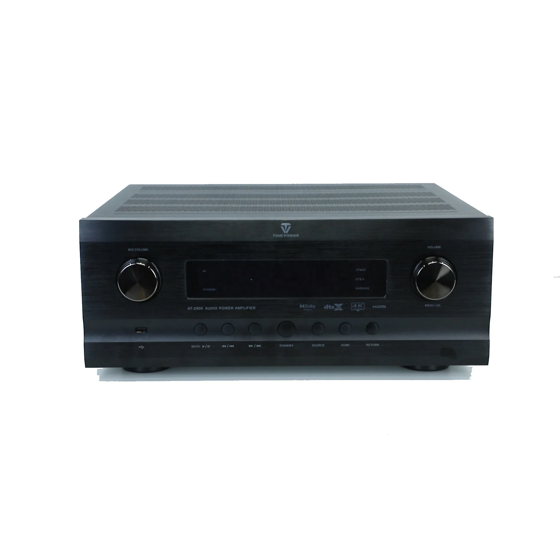 1500 Watts 8 Ohm Surround Sound Amplifier Home Cinema Dolby Atmos 7 Receiver Music System Hi-fi Av
