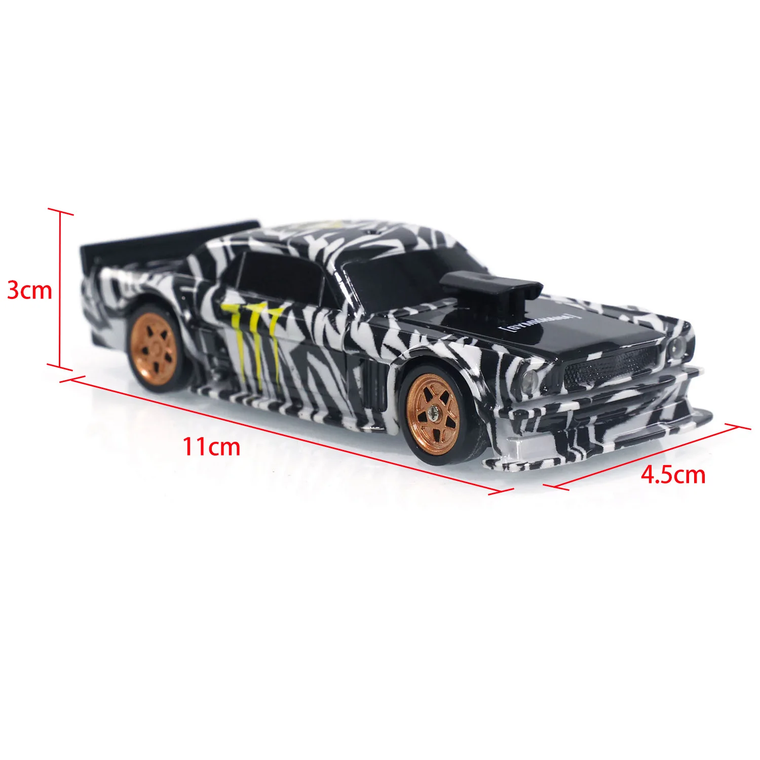 Mini 1/43 RC Drift Car Upgrade Gyro High Speed 2.4G Drive Racing Car Remote Control Model Endless Fun Toy Model Birthday Gifts 6