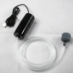 Automatic Programmable Aquarium Fish Feeder, 100ML Capacity, Battery Operated, Easy Setup (USB Oxygen Pump)