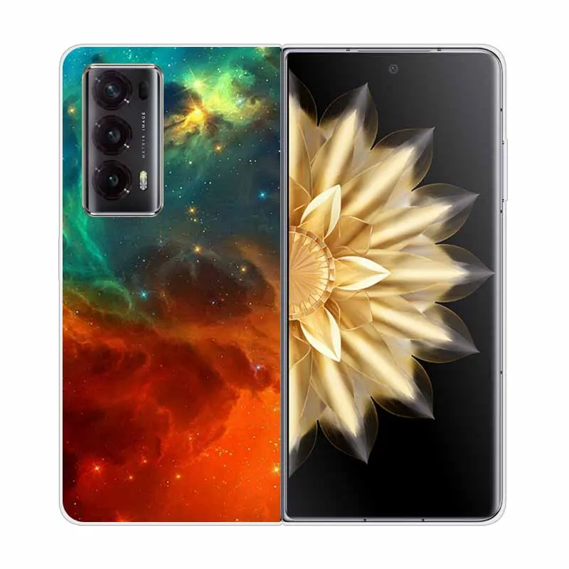 Elegant Marble Design Transparent Hard Case