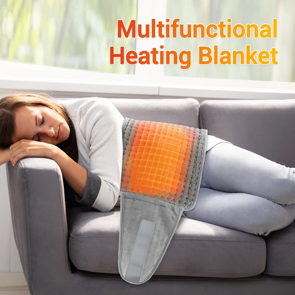Electric Heating Blanket Foot Waist Abdomen Winter Warmer Washable Thermal Blankets Heated Artifact Pad Mat For Bed Sofa Office