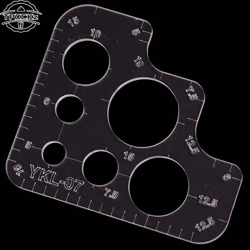 Acrylic Leather Craft Ruler DIY