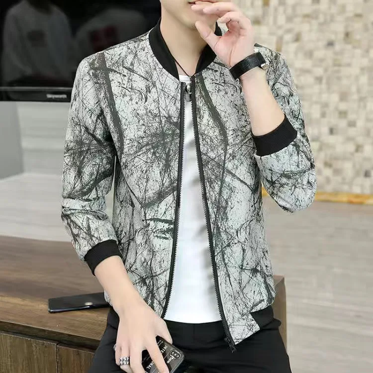 

Autumn Men Jackets 100% Cotton Chaqueta Casual Solid Fashion Vintage Vestes Coats High Quality M-3XL Autumn Jacket Men